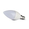 Żarówka LED V-TAC SAMSUNG CHIP 4.5W E14 świeca VT-255 4000K 470lm 5 lat gwarancji